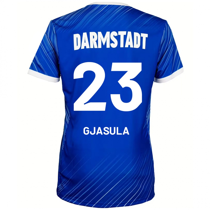 Kinder Klaus Gjasula #23 Blau Weiß Heimtrikot Trikot 2024/25 T-Shirt