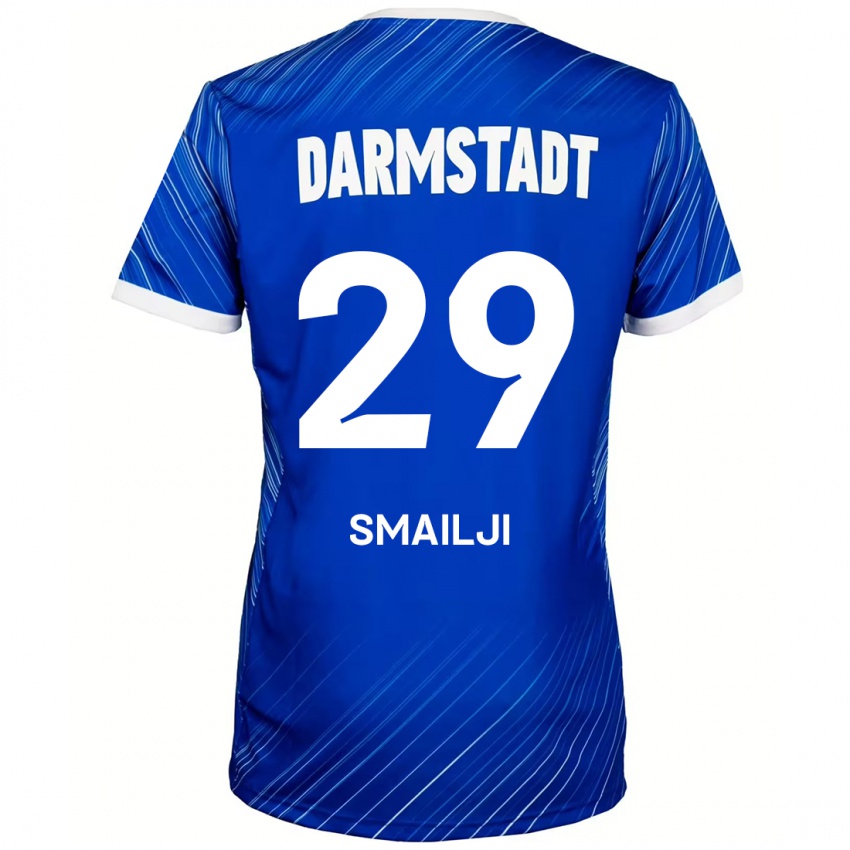 Kinder Esad Smailji #29 Blau Weiß Heimtrikot Trikot 2024/25 T-Shirt