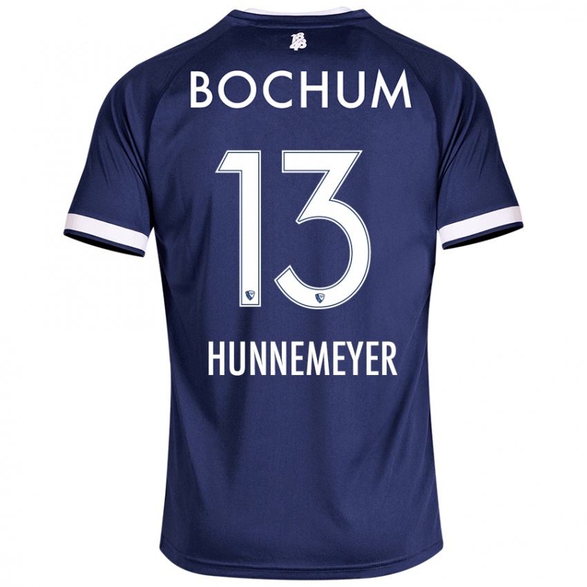 Kinder Maja Hünnemeyer #13 Dunkelblau Heimtrikot Trikot 2024/25 T-Shirt