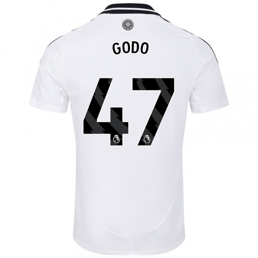 Kinder Martial Godo #47 Weiß Heimtrikot Trikot 2024/25 T-Shirt