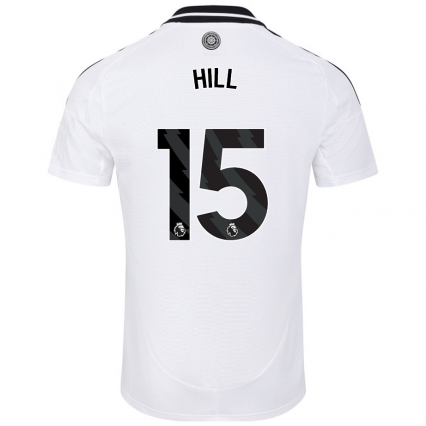 Kinder Anisha Hill #15 Weiß Heimtrikot Trikot 2024/25 T-Shirt