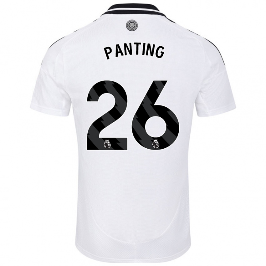 Kinder Rachel Panting #26 Weiß Heimtrikot Trikot 2024/25 T-Shirt