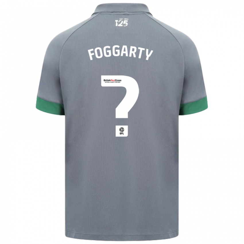 Kinder Corey Foggarty #0 Dunkelgrau Auswärtstrikot Trikot 2024/25 T-Shirt