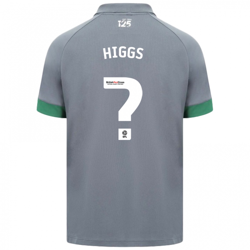 Kinder Daniel Higgs #0 Dunkelgrau Auswärtstrikot Trikot 2024/25 T-Shirt