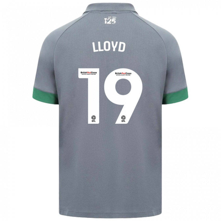 Kinder Madison Lloyd #19 Dunkelgrau Auswärtstrikot Trikot 2024/25 T-Shirt