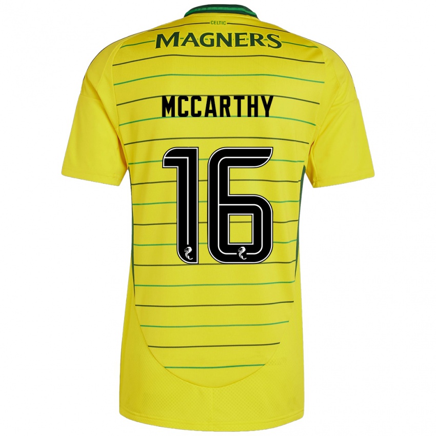 Kinder James Mccarthy #16 Gelb Auswärtstrikot Trikot 2024/25 T-Shirt