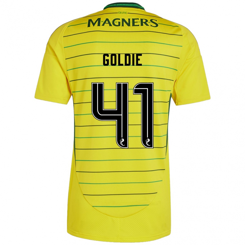 Kinder Clare Goldie #41 Gelb Auswärtstrikot Trikot 2024/25 T-Shirt