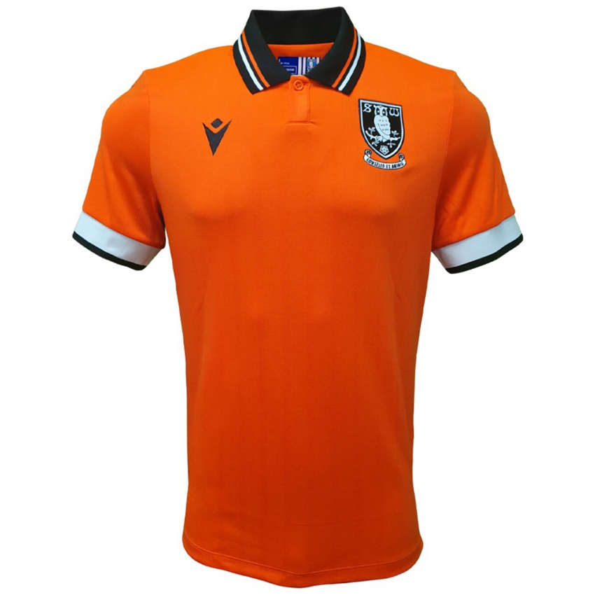 Kinder Voldi Mbaya #0 Orange Weiß Auswärtstrikot Trikot 2024/25 T-Shirt