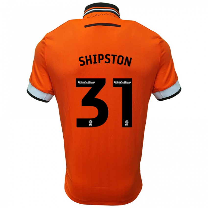 Kinder Rio Shipston #31 Orange Weiß Auswärtstrikot Trikot 2024/25 T-Shirt