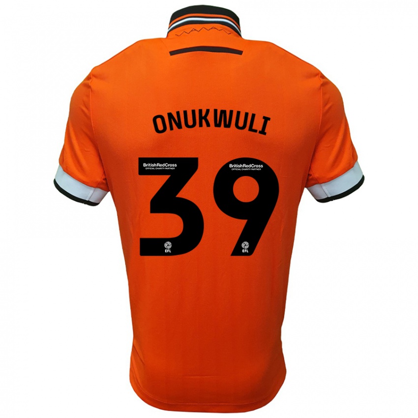 Kinder Favour Onukwuli #39 Orange Weiß Auswärtstrikot Trikot 2024/25 T-Shirt