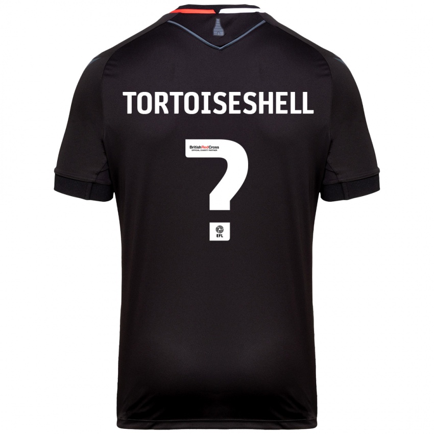 Kinder Jenson Tortoiseshell #0 Schwarz Auswärtstrikot Trikot 2024/25 T-Shirt