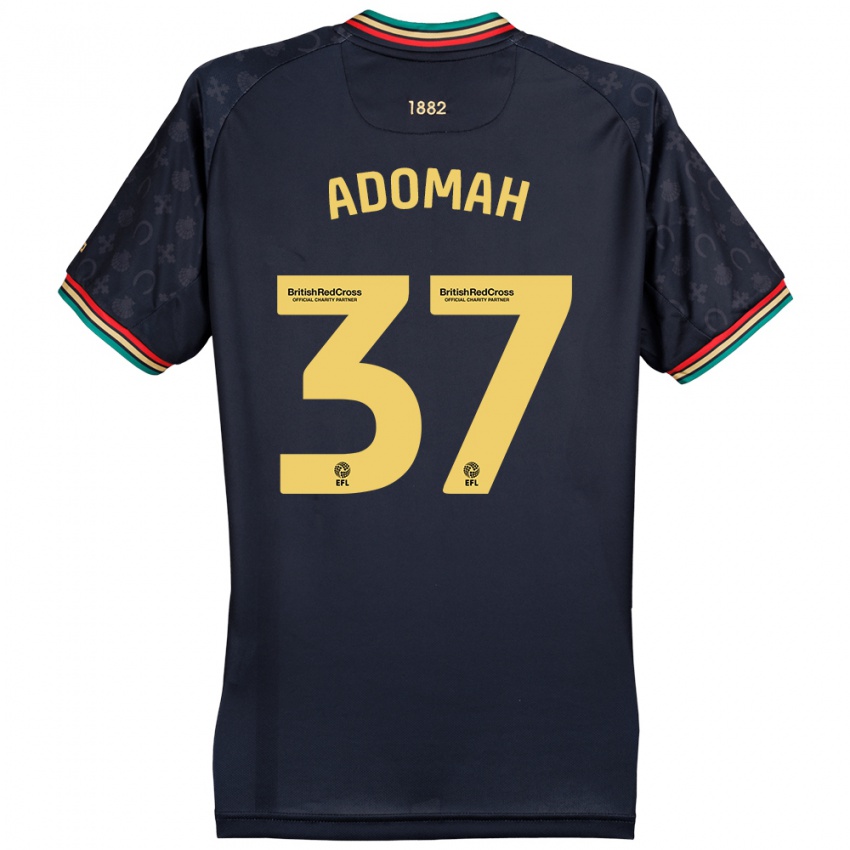 Kinder Albert Adomah #37 Dunkelmarineblau Auswärtstrikot Trikot 2024/25 T-Shirt