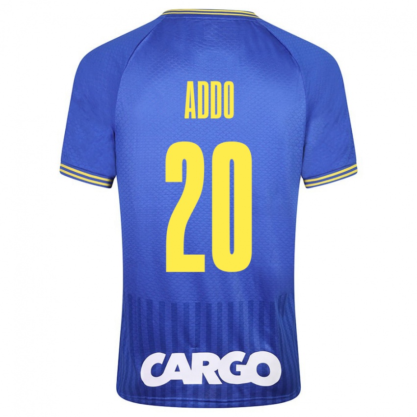 Kinder Henry Addo #20 Weiß Auswärtstrikot Trikot 2024/25 T-Shirt