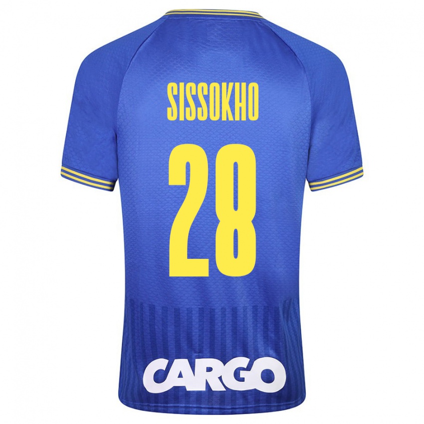 Kinder Issouf Sissokho #28 Weiß Auswärtstrikot Trikot 2024/25 T-Shirt