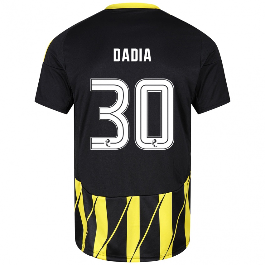 Kinder Or Dadia #30 Schwarz Gelb Auswärtstrikot Trikot 2024/25 T-Shirt