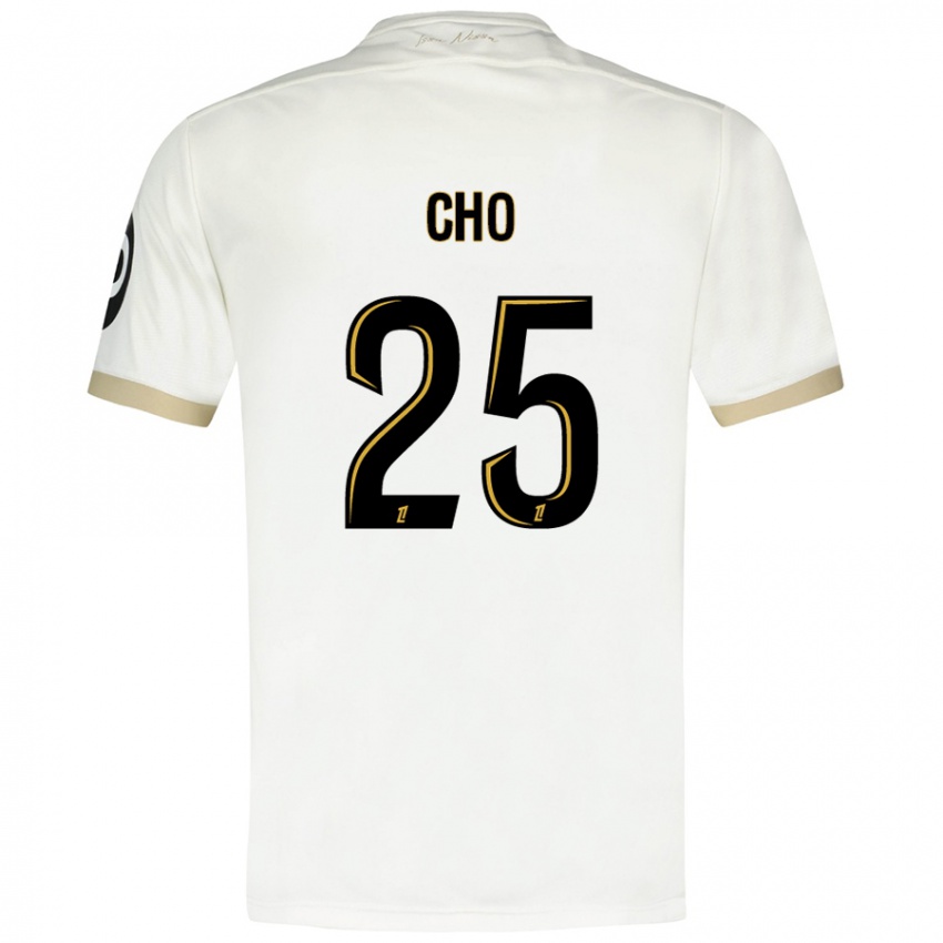 Kinder Mohamed-Ali Cho #25 Weißgold Auswärtstrikot Trikot 2024/25 T-Shirt