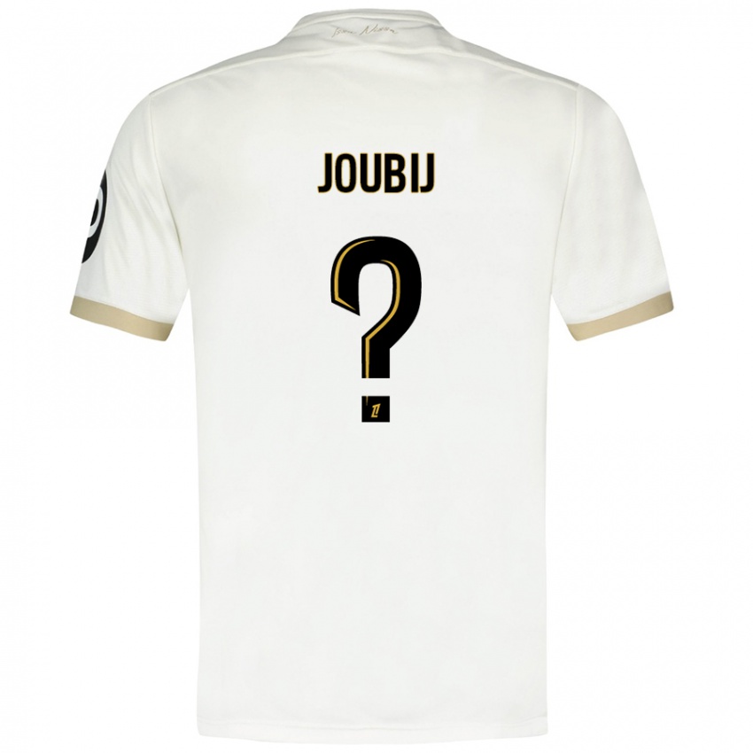 Kinder Neil Joubij #0 Weißgold Auswärtstrikot Trikot 2024/25 T-Shirt