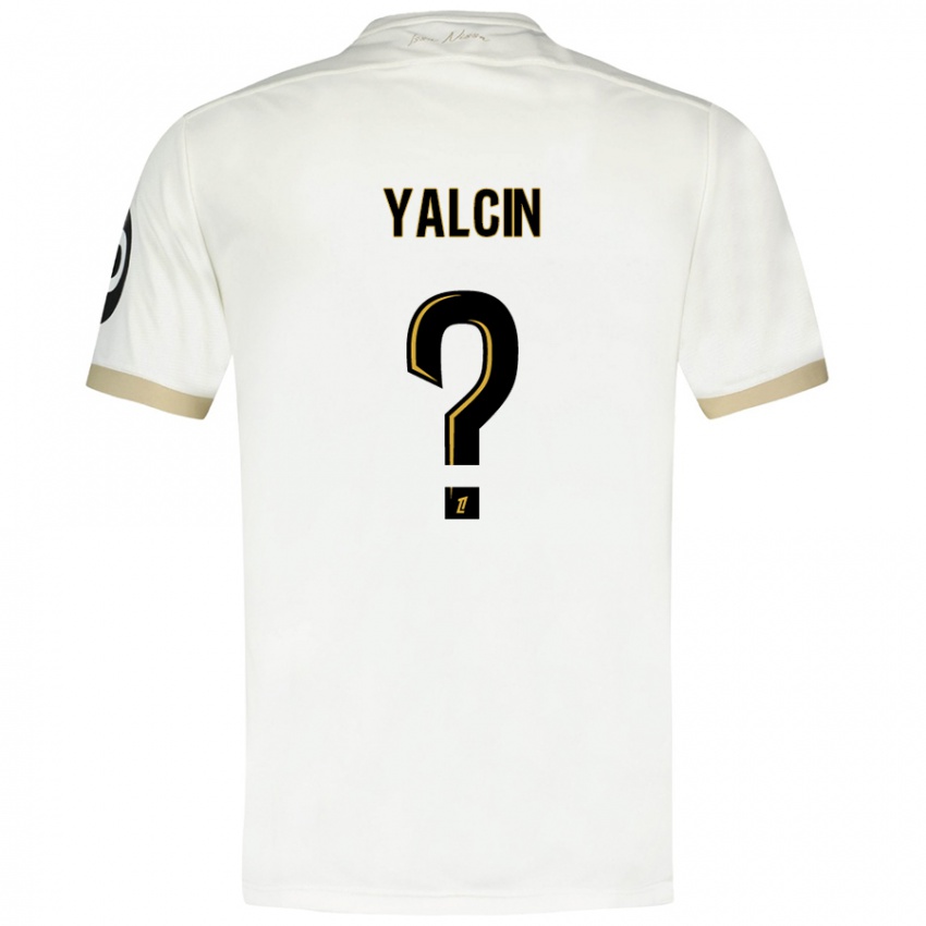 Kinder Noah Yalcin #0 Weißgold Auswärtstrikot Trikot 2024/25 T-Shirt