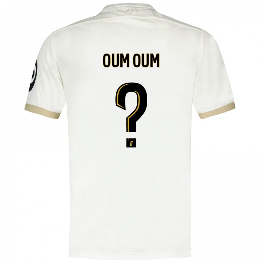 Kinder Dorian Oum Oum #0 Weißgold Auswärtstrikot Trikot 2024/25 T-Shirt