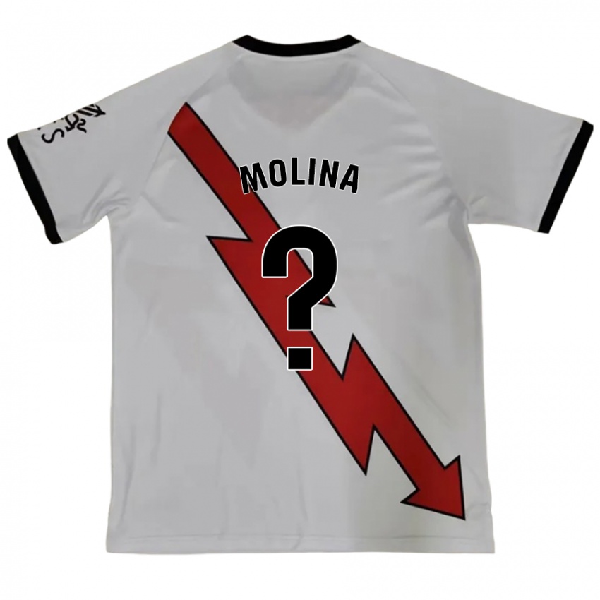 Kinder Adrián Molina #0 Rot Auswärtstrikot Trikot 2024/25 T-Shirt