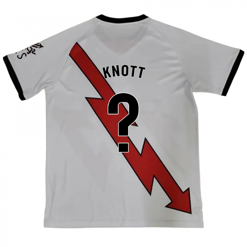 Kinder Stezo Knott #0 Rot Auswärtstrikot Trikot 2024/25 T-Shirt