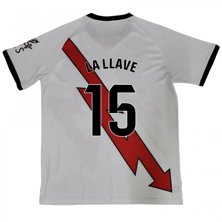 Kinder Kevin De La Llave #15 Rot Auswärtstrikot Trikot 2024/25 T-Shirt