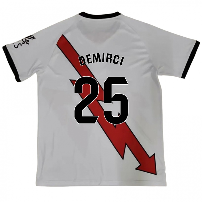 Kinder Mert Demirci #25 Rot Auswärtstrikot Trikot 2024/25 T-Shirt