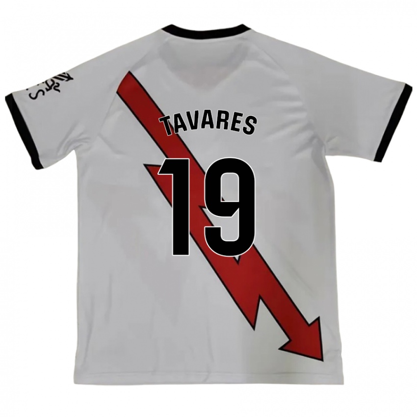 Kinder Bruna Nataly Tavares Neves #19 Rot Auswärtstrikot Trikot 2024/25 T-Shirt