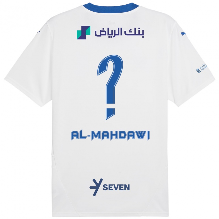 Kinder Ali Al-Mahdawi #0 Weiß Blau Auswärtstrikot Trikot 2024/25 T-Shirt