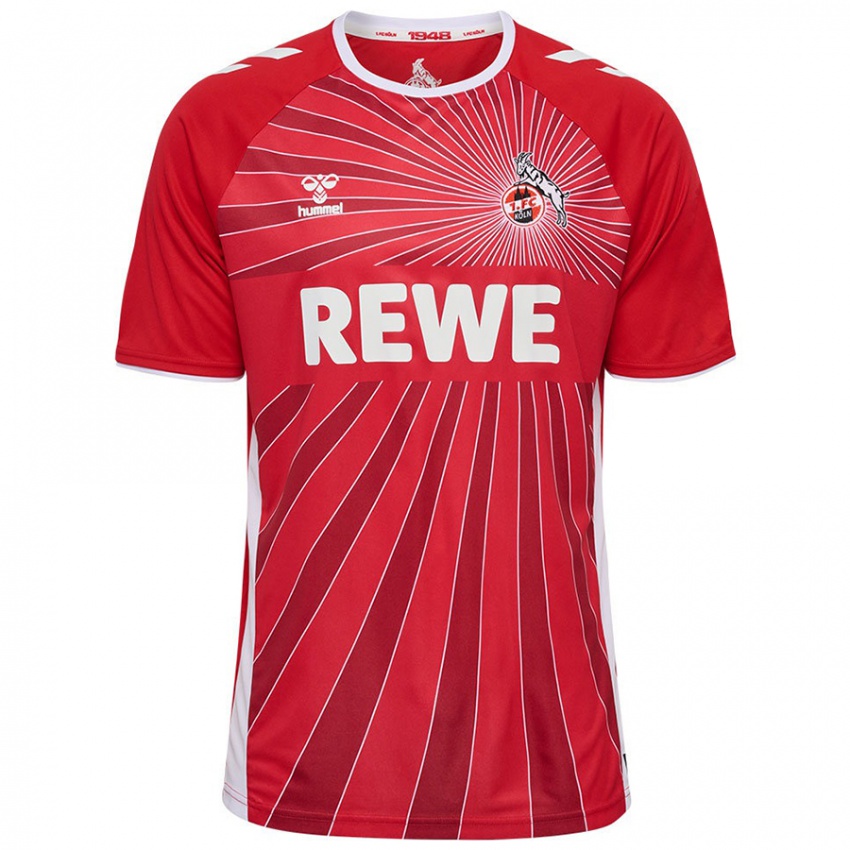 Kinder Johannes Fritz #0 Rot Weiß Auswärtstrikot Trikot 2024/25 T-Shirt