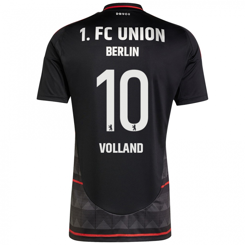 Kinder Kevin Volland #10 Schwarz Auswärtstrikot Trikot 2024/25 T-Shirt