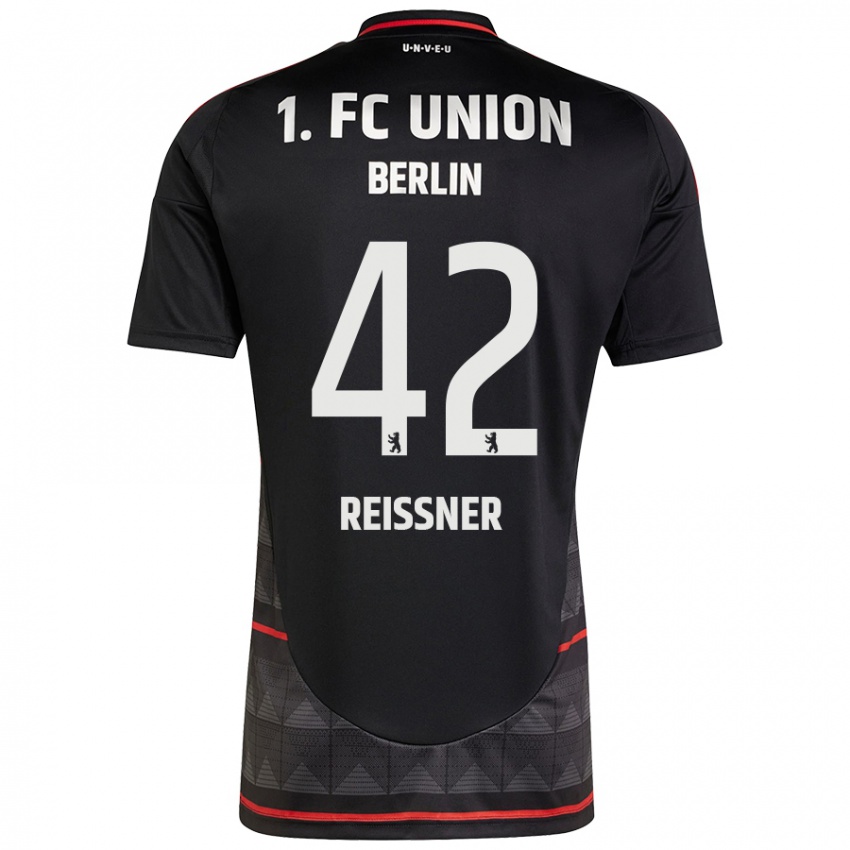 Kinder Naika Reissner #42 Schwarz Auswärtstrikot Trikot 2024/25 T-Shirt