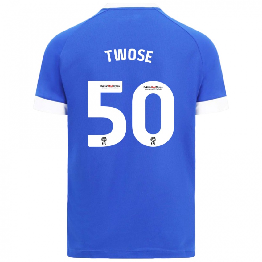 Herren Cody Twose #50 Himmelblau Heimtrikot Trikot 2024/25 T-Shirt