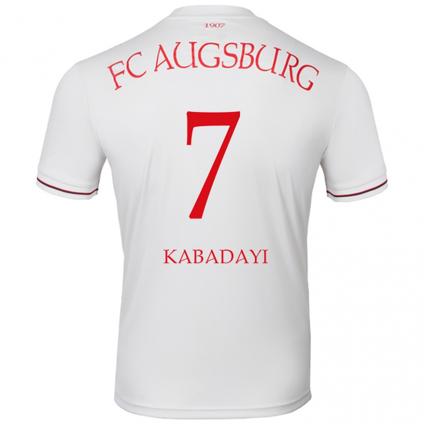 Herren Yusuf Kabadayi #7 Weiß Heimtrikot Trikot 2024/25 T-Shirt