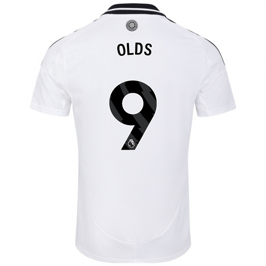 Herren Ellie Olds #9 Weiß Heimtrikot Trikot 2024/25 T-Shirt