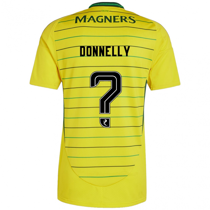 Herren Jacob Donnelly #0 Gelb Auswärtstrikot Trikot 2024/25 T-Shirt