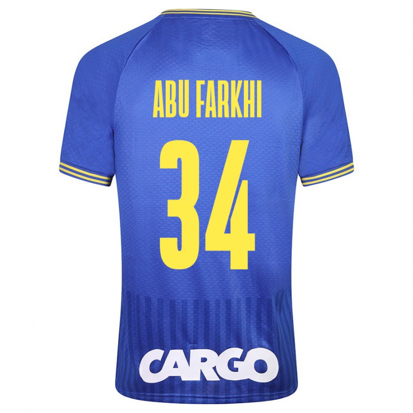 Herren Sayed Abu Farkhi #34 Weiß Auswärtstrikot Trikot 2024/25 T-Shirt