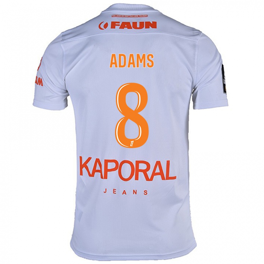 Herren Akor Adams #8 Weiß Auswärtstrikot Trikot 2024/25 T-Shirt