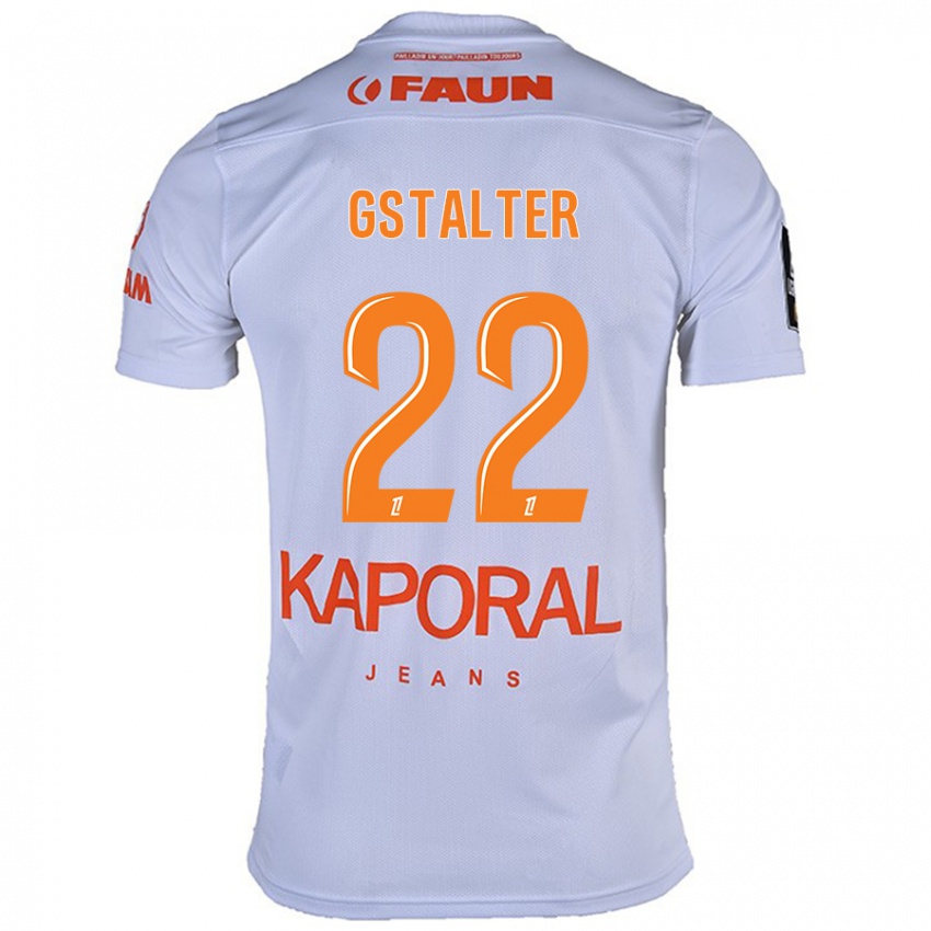 Herren Lola Gstalter #22 Weiß Auswärtstrikot Trikot 2024/25 T-Shirt