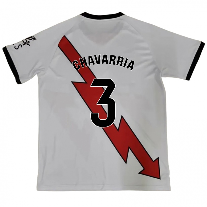 Herren Pep Chavarría #3 Rot Auswärtstrikot Trikot 2024/25 T-Shirt