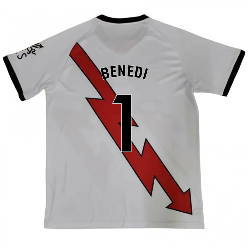 Herren Miguel Benedi #1 Rot Auswärtstrikot Trikot 2024/25 T-Shirt