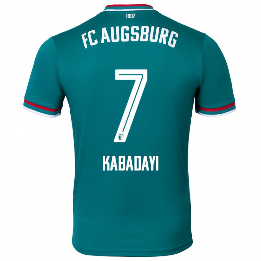 Herren Yusuf Kabadayi #7 Dunkelgrün Auswärtstrikot Trikot 2024/25 T-Shirt