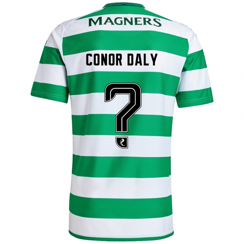 Damen Conor Daly #0 Grün Weiß Heimtrikot Trikot 2024/25 T-Shirt