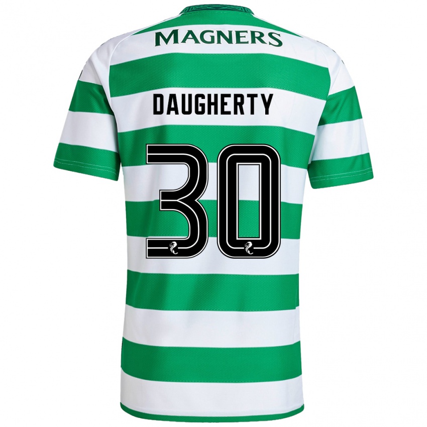 Damen Kelsey Daugherty #30 Grün Weiß Heimtrikot Trikot 2024/25 T-Shirt