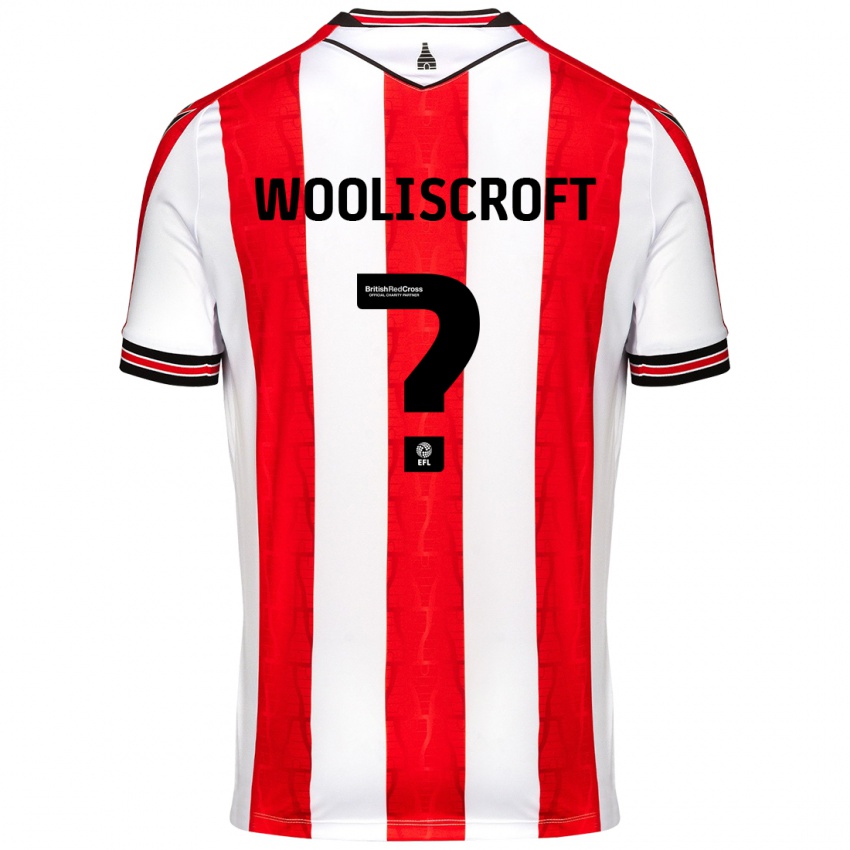 Damen Morgan Wooliscroft #0 Rot Weiß Heimtrikot Trikot 2024/25 T-Shirt