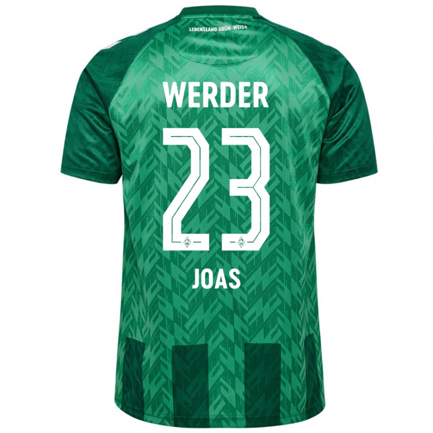 Damen Julius Joas #23 Grün Heimtrikot Trikot 2024/25 T-Shirt