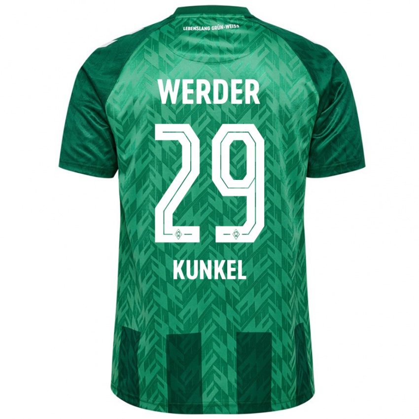 Damen Melina Kunkel #29 Grün Heimtrikot Trikot 2024/25 T-Shirt