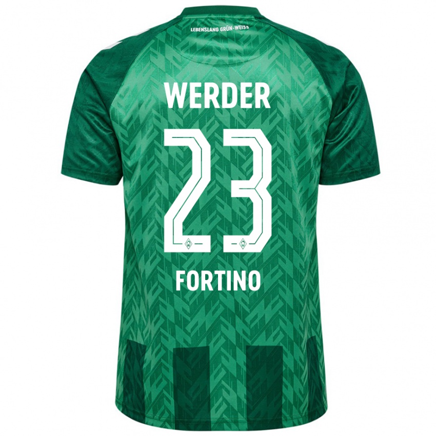 Damen Pierro Miguel Fortino #23 Grün Heimtrikot Trikot 2024/25 T-Shirt