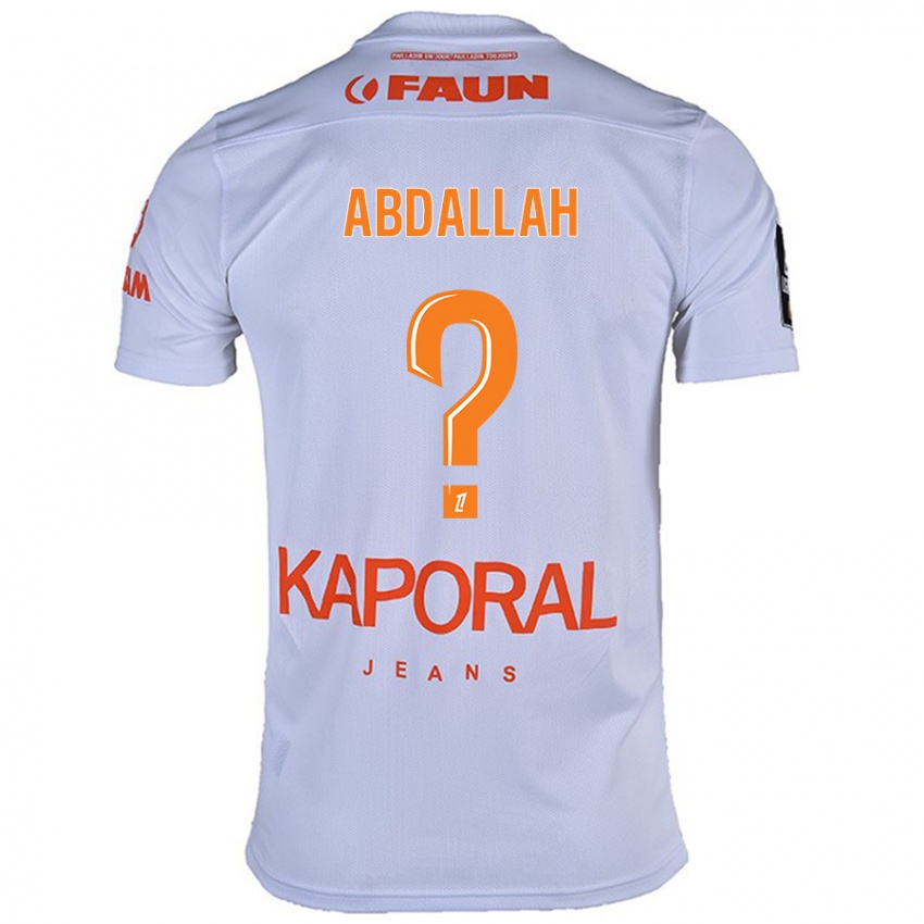 Damen Ikrame Abdallah #0 Weiß Auswärtstrikot Trikot 2024/25 T-Shirt