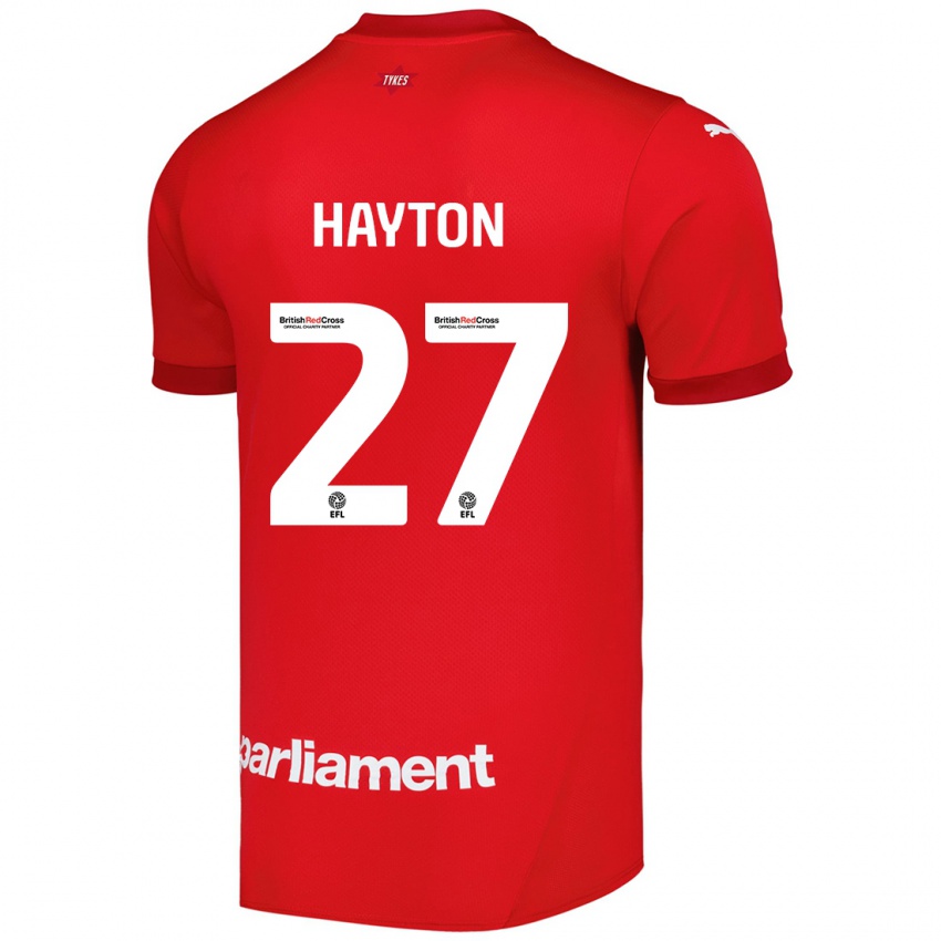 Kinder Adam Hayton #27 Rot Heimtrikot Trikot 2024/25 T-Shirt